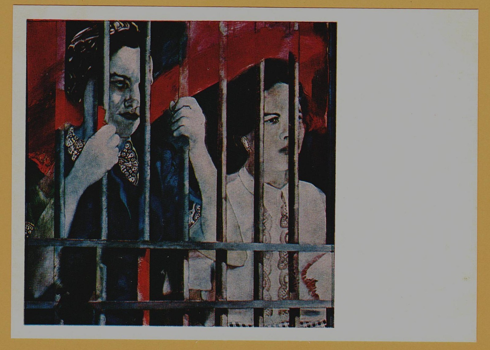 1977 Cuba Heroes of Moncada Revolution Prisoners Soler Avila Vintage Postcard