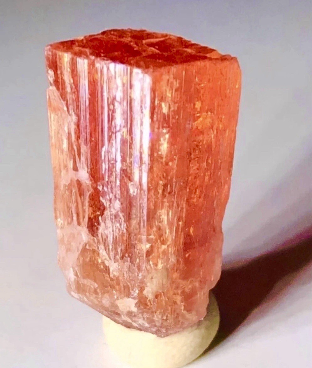 Super Rare Breathtaking Orange Topaz Crystal Raw Natural Untreated Specimen