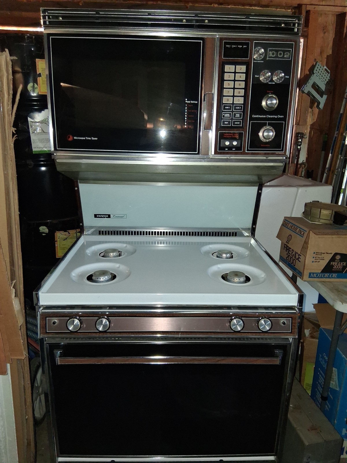 Vintage Tappan Centennial Double-decker Gas Range Stove