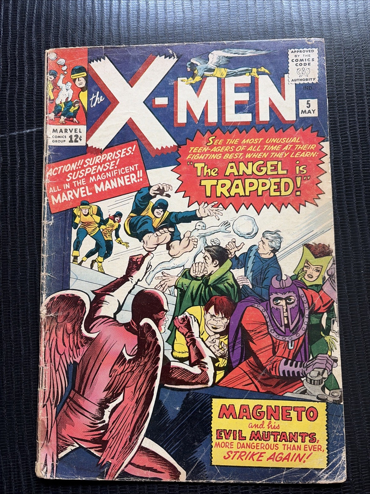 X-Men #5 3rd Appearance Magneto 2nd Scarlet Witch Marvel 1964 Silver Age Key 