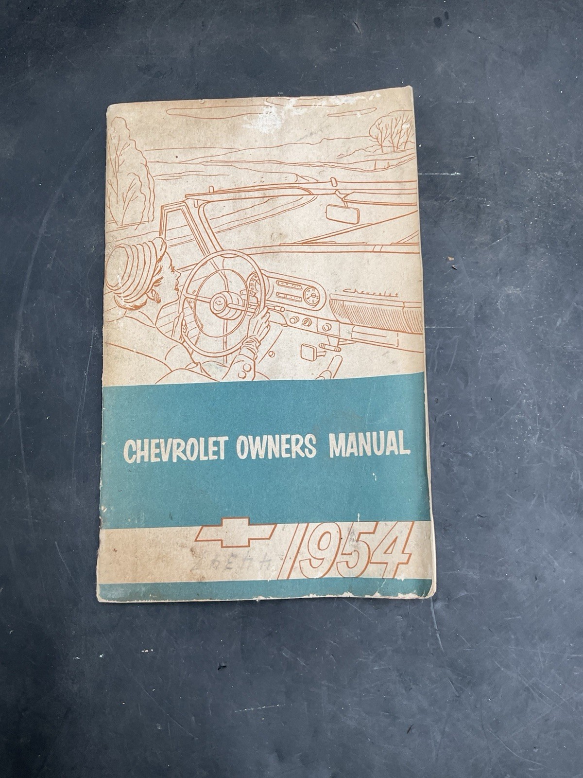 Vintage 1954 Chevrolet Owners Manual Illustrated Paperback Original Vintage 1954 Chevrolet Owners Manual Illustrated Paperback Original