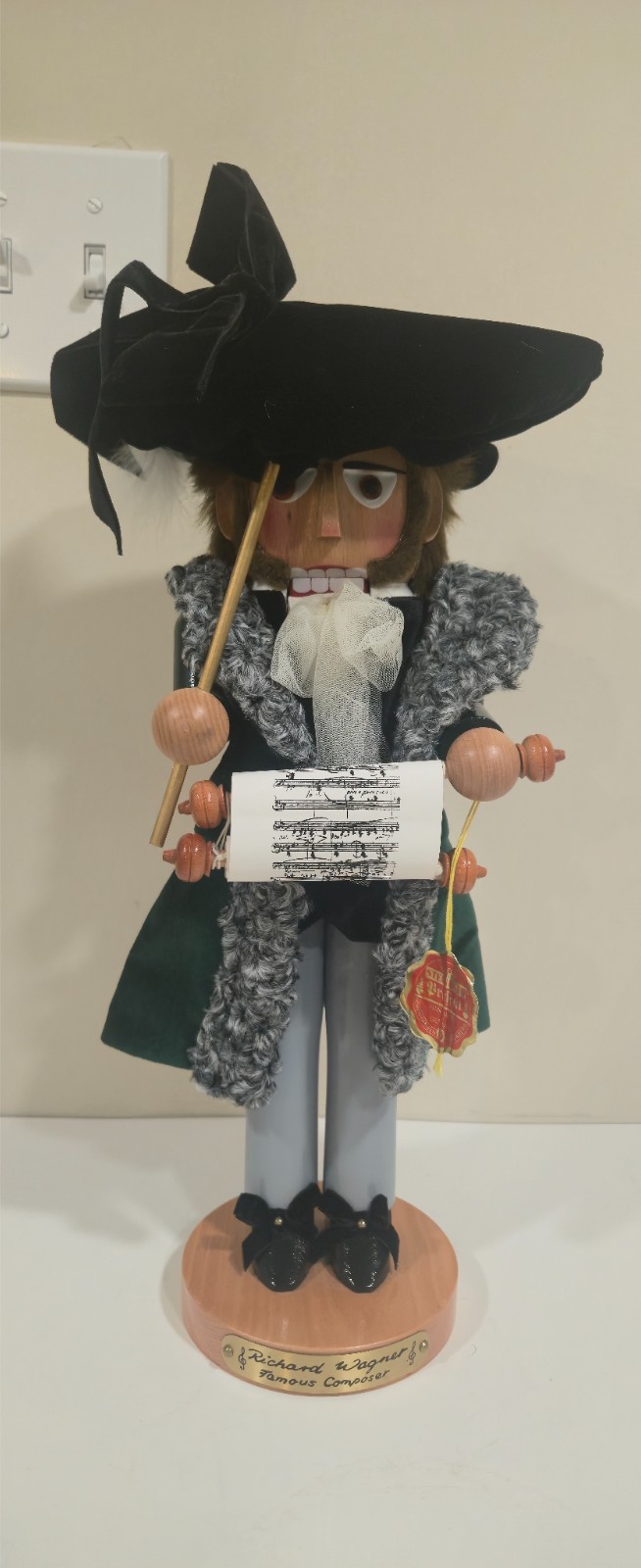 Steinbach Richard Wagner Famous Composer Nutcracker 16\