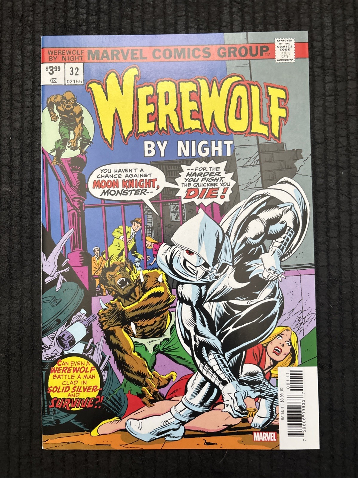 Werewolf by Night 32 Facsimile🔥🔥🔥NM 9.6 1st Moon Knight Beautiful Copy
