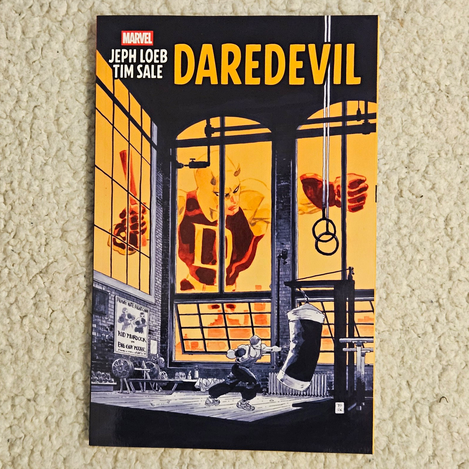 Marvel Daredevil: Yellow Graphic Novel Jeph Loeb Tim Sale Cover Art Tim Sale