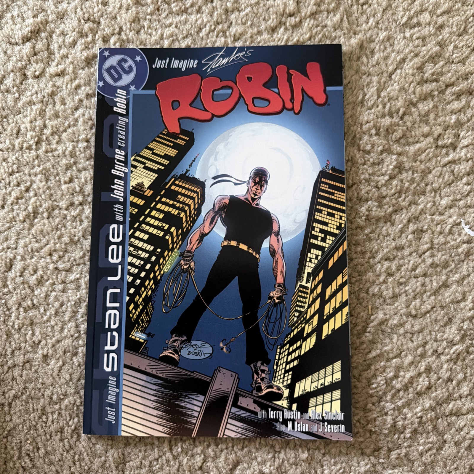 Just Imagine Stan Lee's Robin #1 DC Comics 1st Print 2002 NM TPB Just Imagine Stan Lee's Robin #1 DC Comics 1st Print 2002 NM TPB