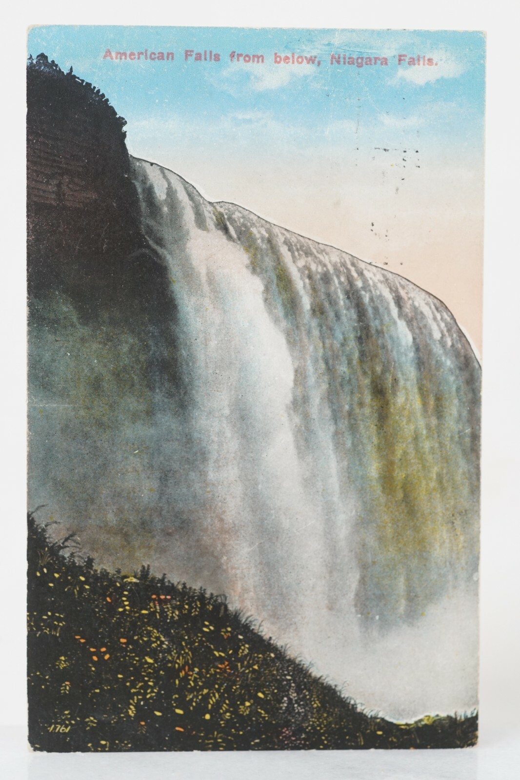 American Falls From Below Niagara Falls, American Falls Postcard c.1915