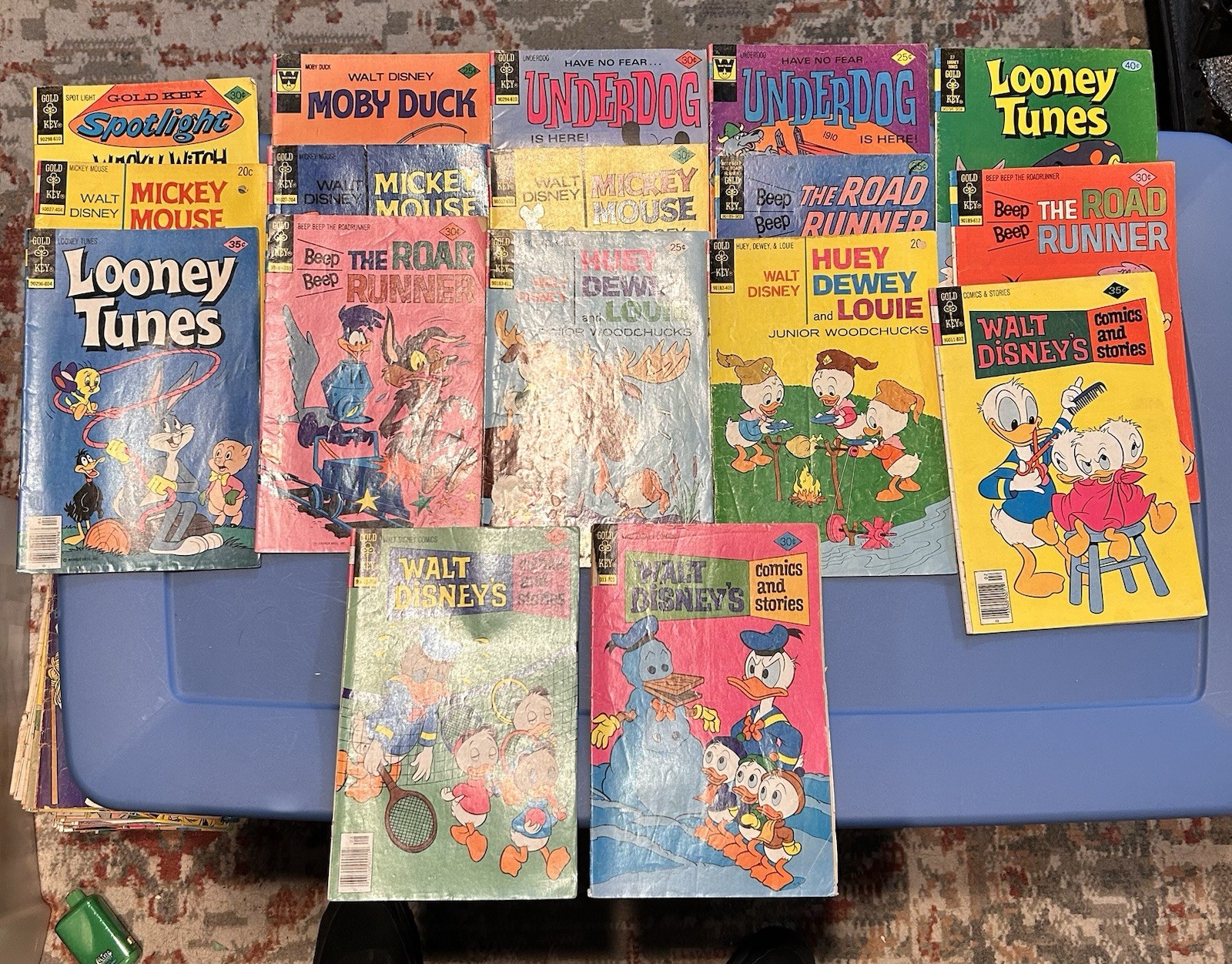 Vintage Gold Key Comic Book Lot (17 Book)