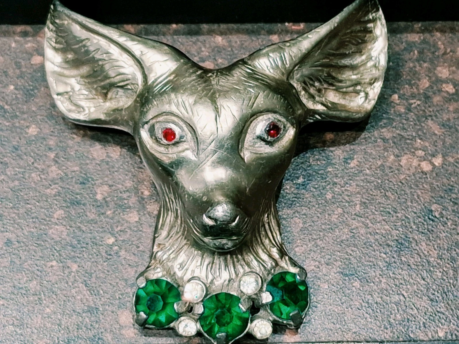 Vintage Near Antique Deer / Doe Pin Vintage Jewelry Lot