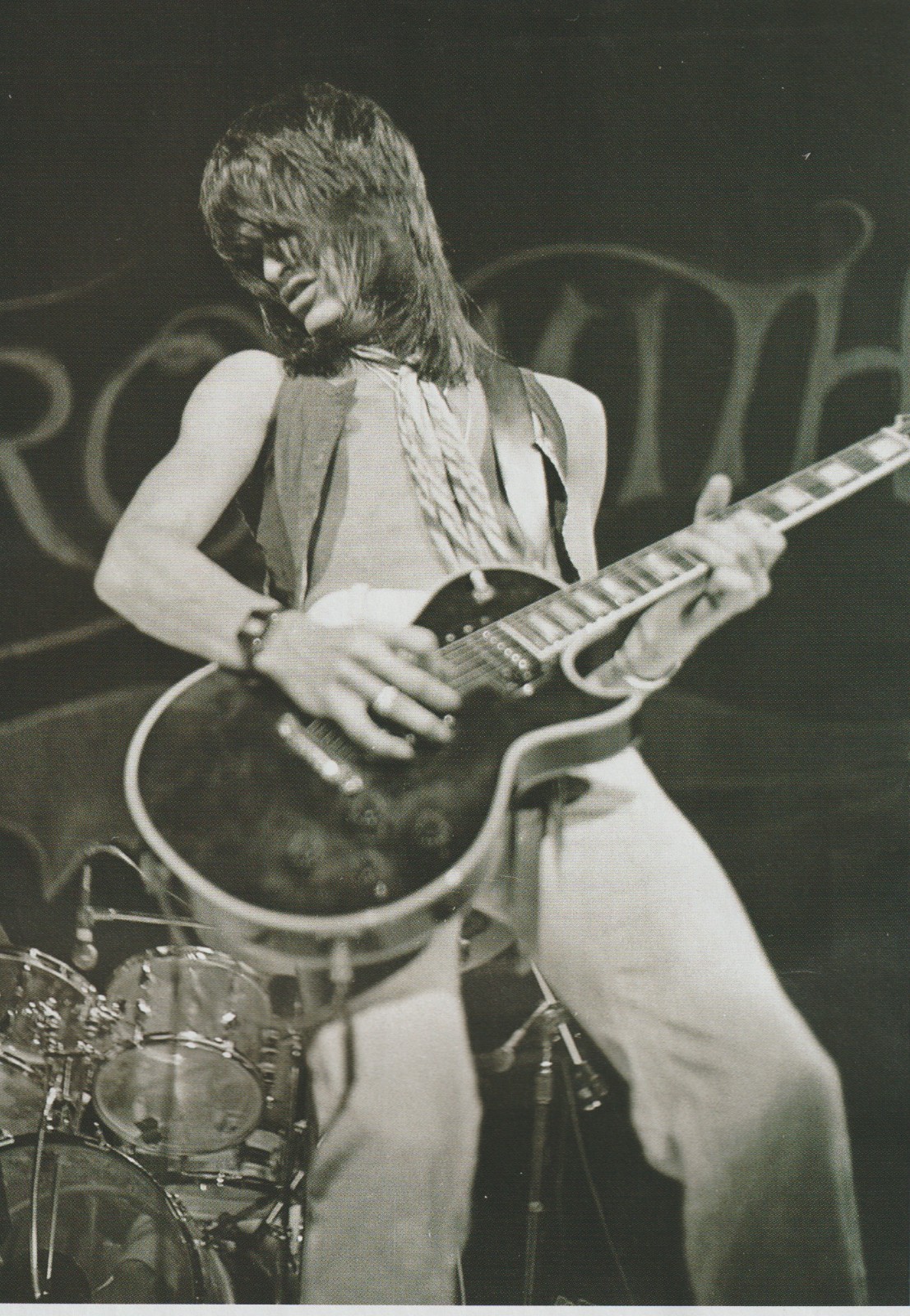 Joe Perry of Aerosmith Re-Print 4x6 #000