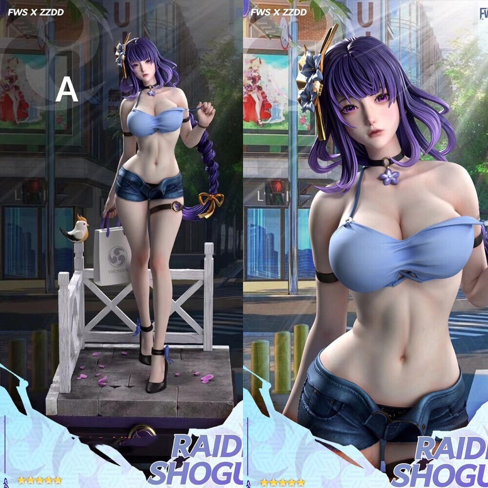 FWS/ZZDD Studio Raiden Genshin Impact Shogun Resin Statue in stock 1/4 Ver A