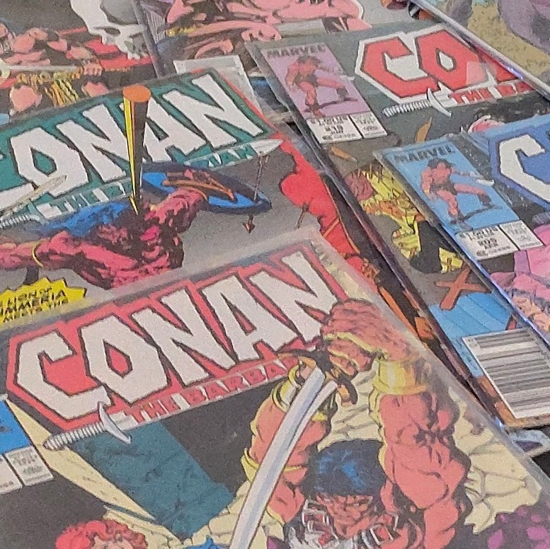 Marvel Comics Conan the Barbarian Comic Book Lot #204-211 (1984) Herwood Marvel Comics Conan the Barbarian Comic Book Lot #204-211 (1984) Herwood