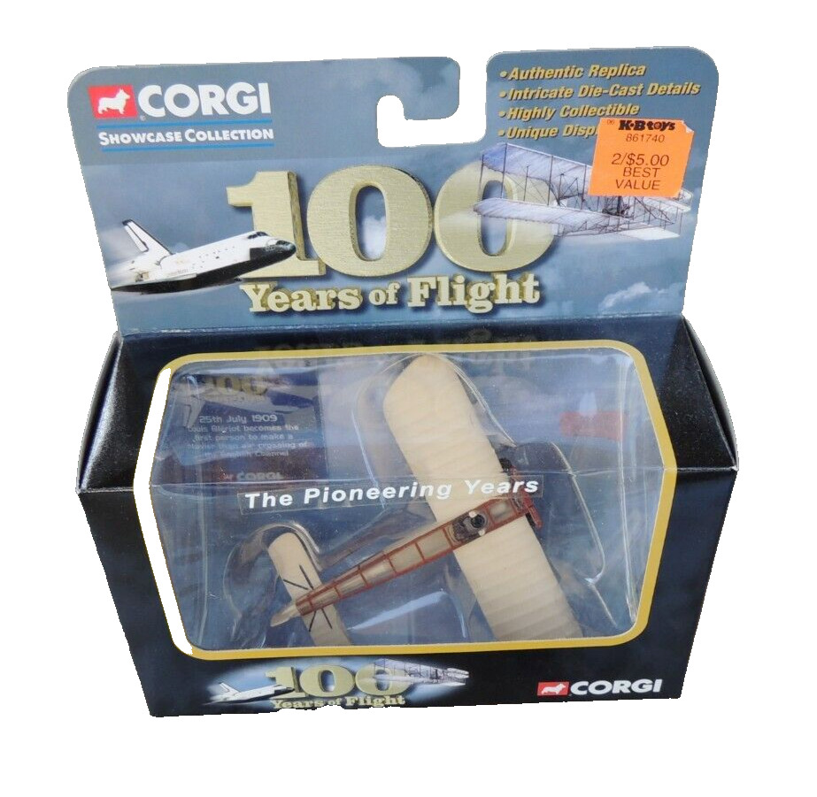 2003 Corgi Bleriot XI Monoplane Louis Bleriot The Pioneering Year Collection NIB