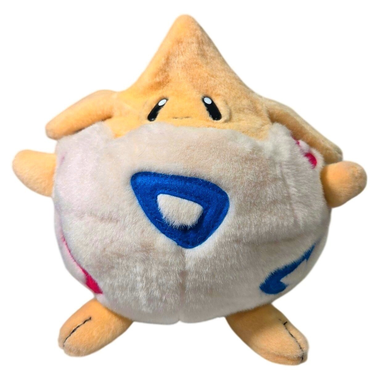 Vintage 1990-2000s TOMY Pokemon Togepi 1/1 Plush 9-10\