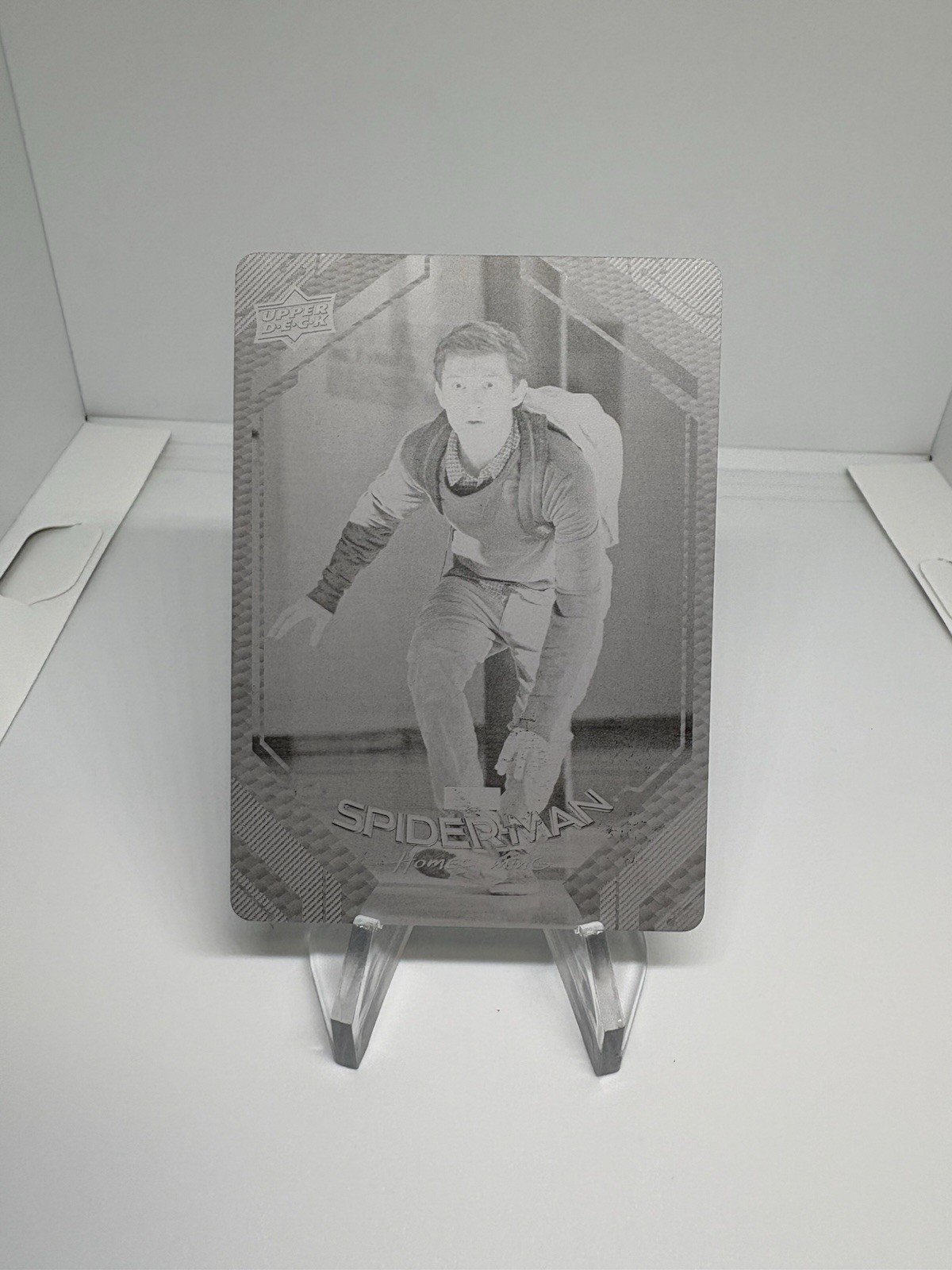 2017 Marvel Spider-Man Homecoming Printing Plate Black Tom Holland 1/1 #32