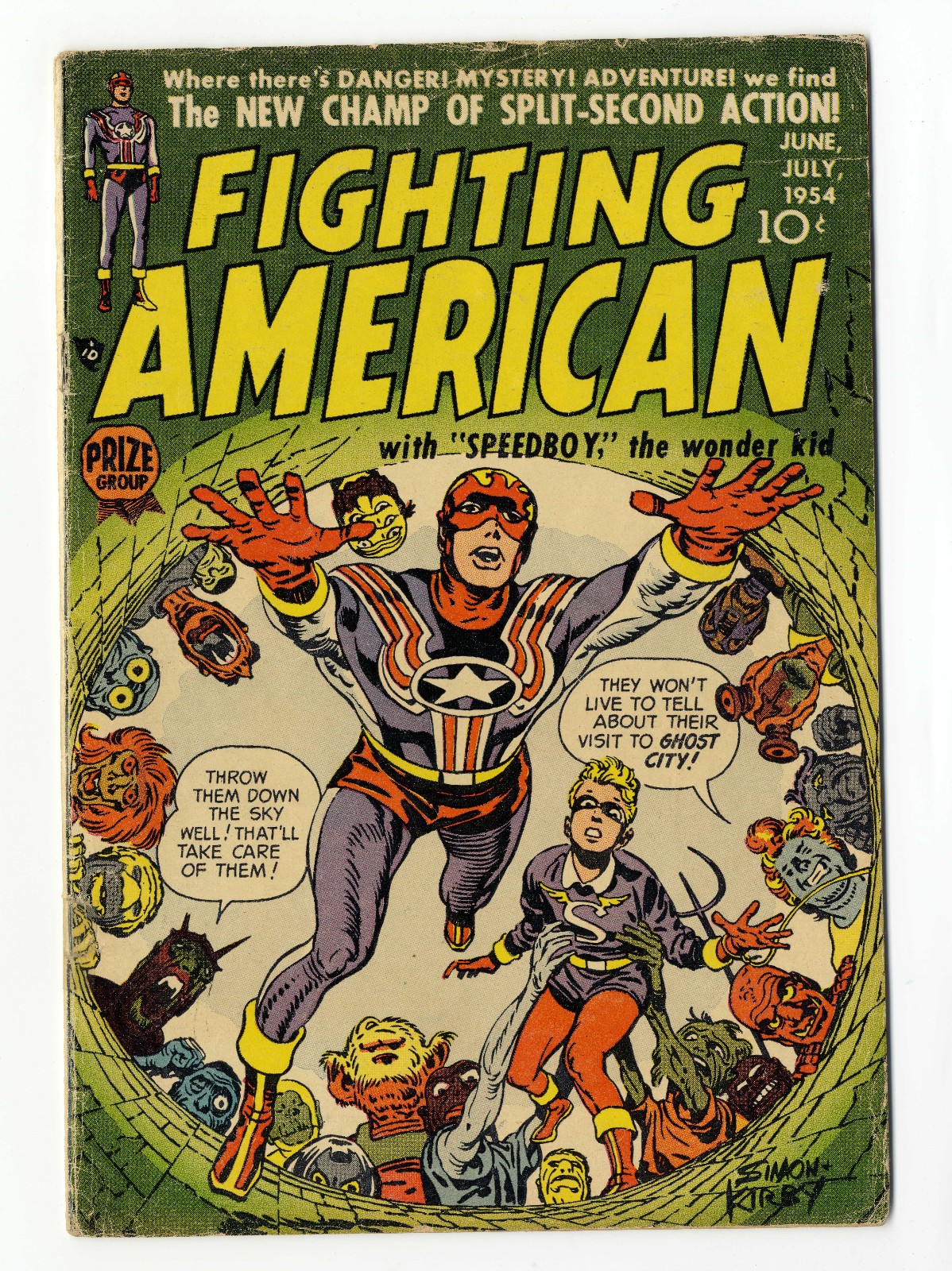 Fighting American #2 Prize 1954 Joe Simon & Jack Kirby