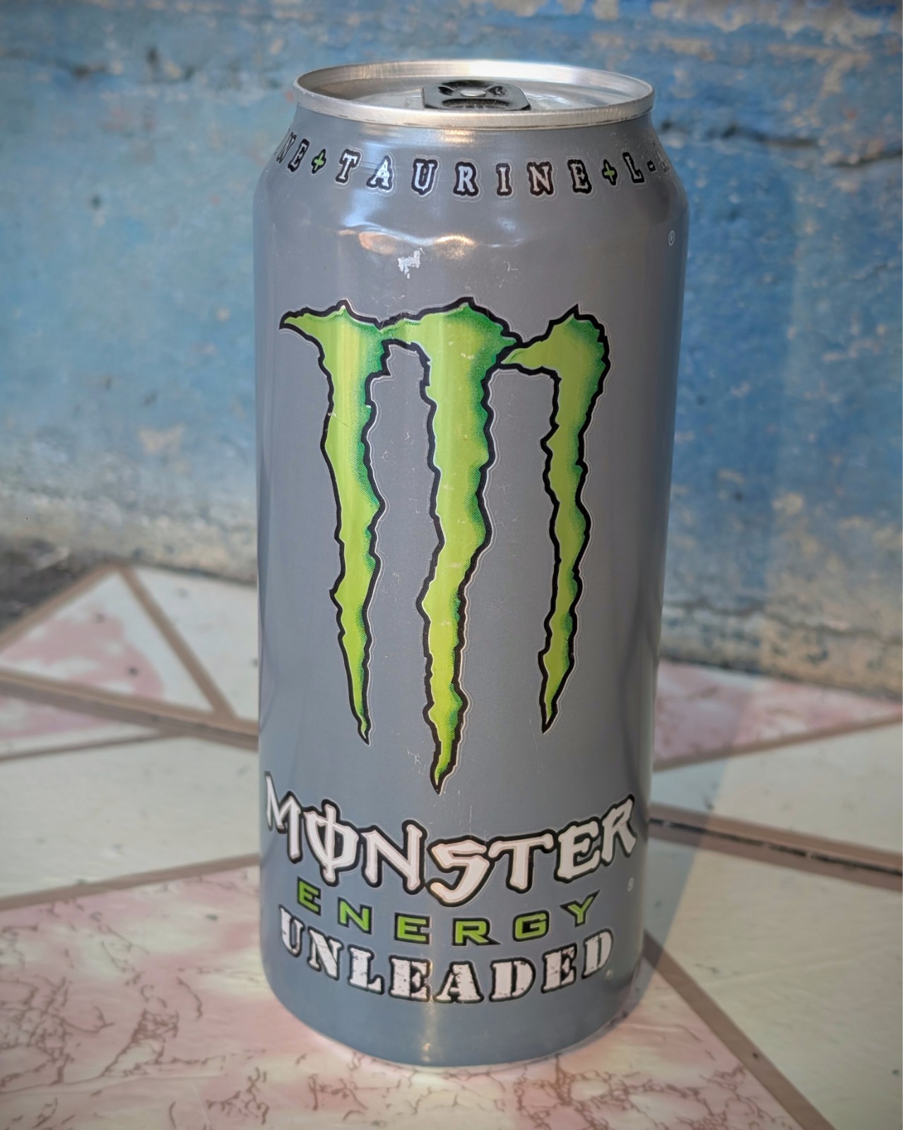RARE 2014 MONSTER ENERGY DRINK UNLEADED (1X CAN) SKU 1014 FULL SEALED 16oz