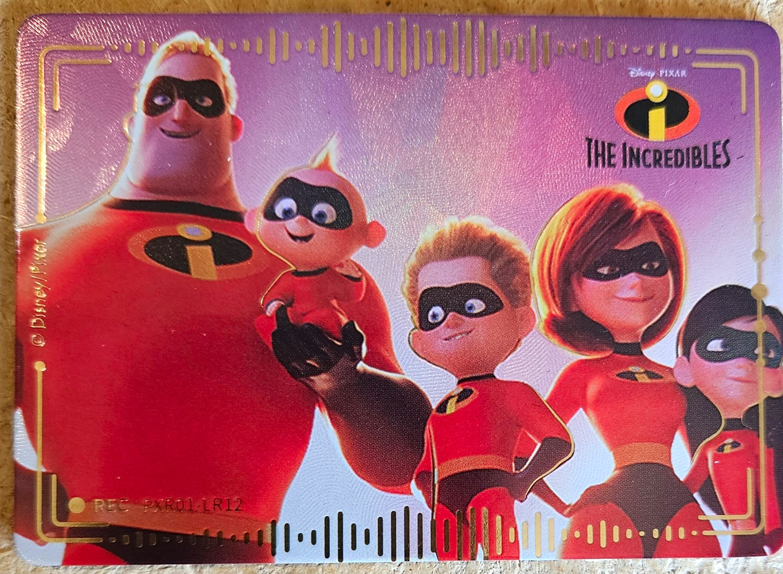 cardfun Disney Pixar The Incredibles