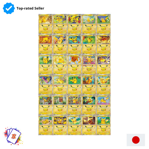 Pokemon Cards Game Pikachu 30 Cards Complete Set M6a 30th Celebration Japanese Pokemon Cards Game Pikachu 30 Cards Complete Set M6a 30th Celebration Japanese