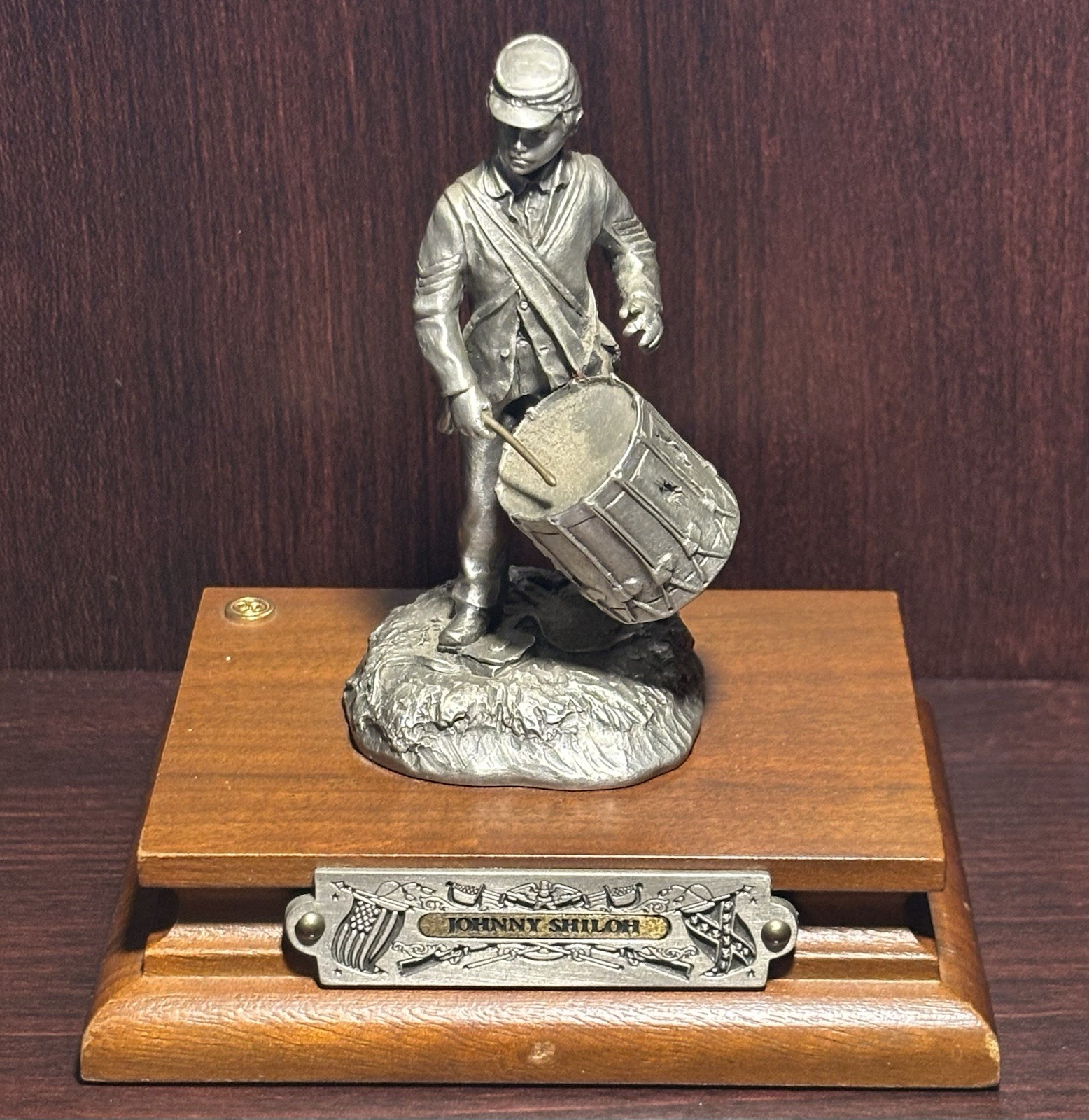 Chilmark  “Johnny Shiloh” Civil War FJ Barnum Pewter Sculpture 2326/2500