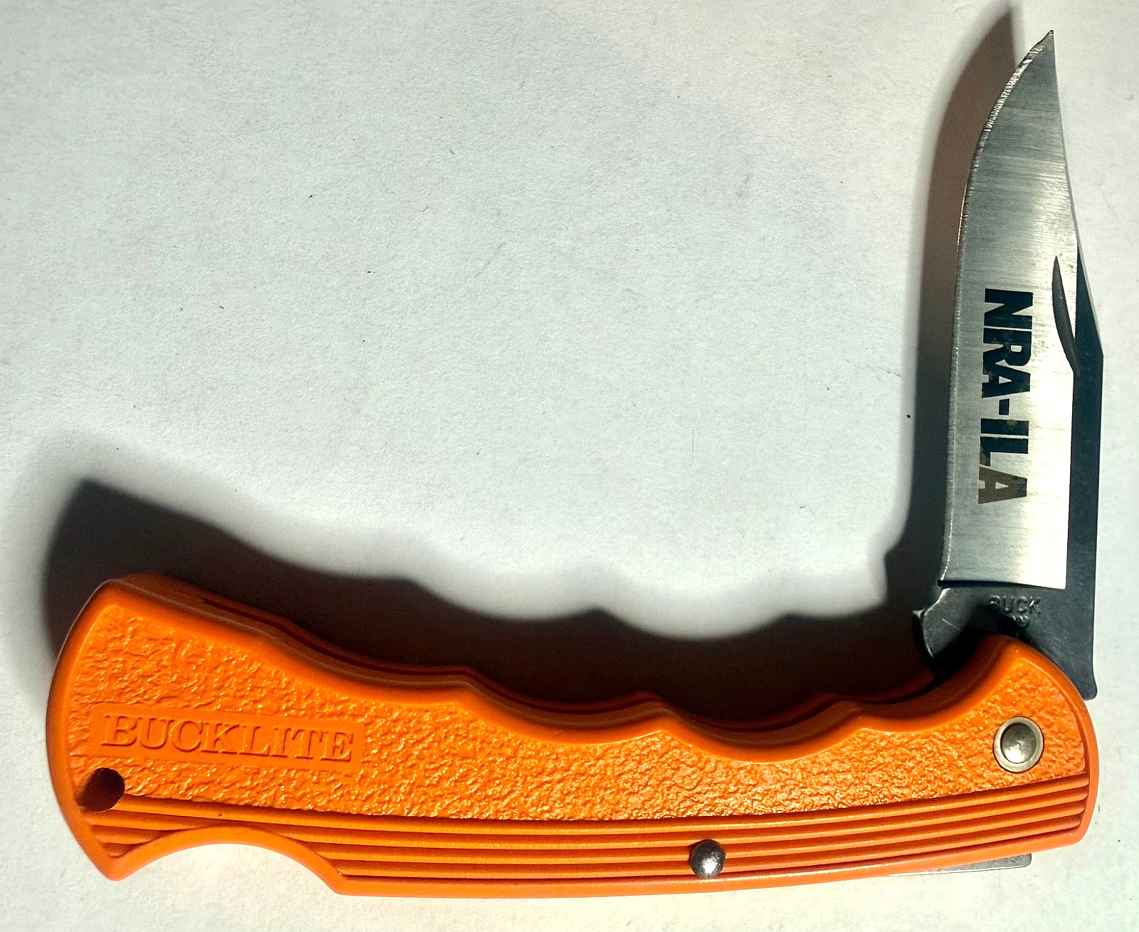 VINTAGE BUCK USA 422 NRA-ILA ORANGE COLOR