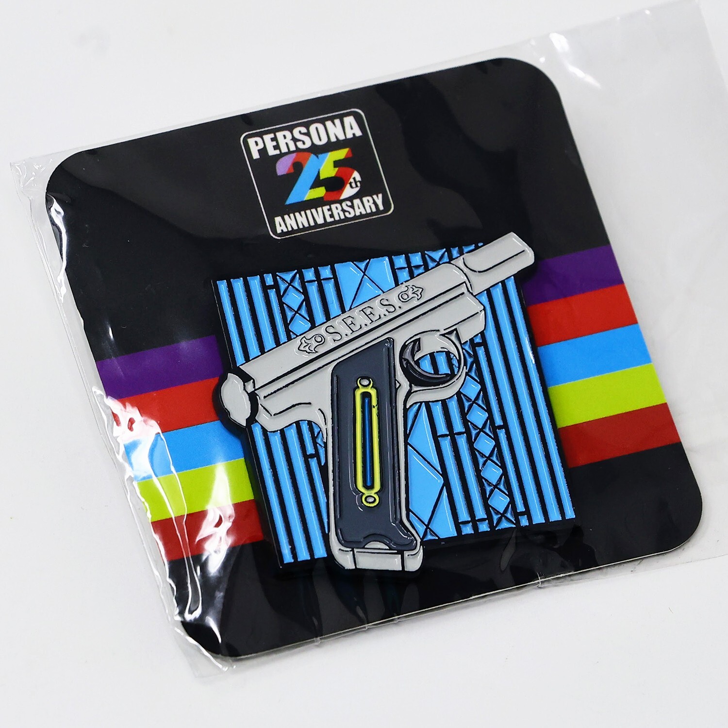 Persona 3 Reload SEES Evoker 25 Anniversary Enamel Pin Figure FES Persona 3 Reload SEES Evoker 25 Anniversary Enamel Pin Figure FES