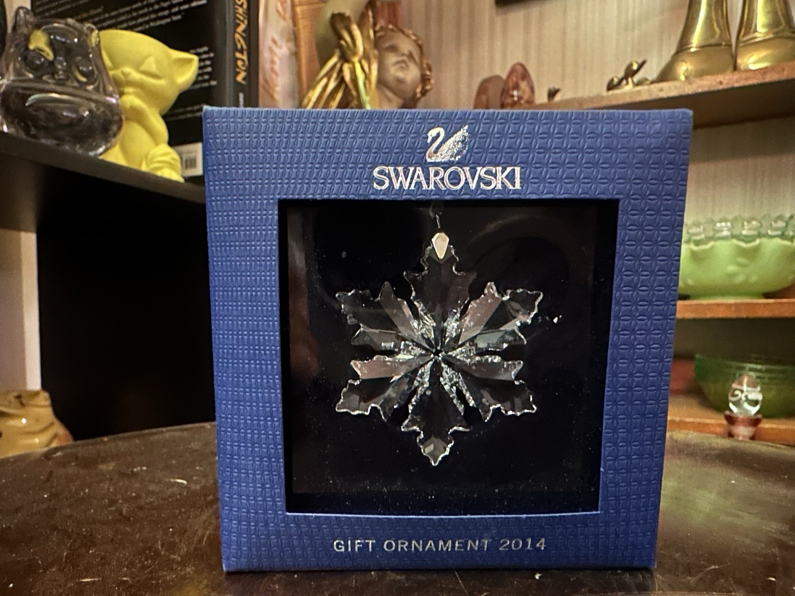Swarovski Crystal 2014 Little Snowflake Christmas Ornament 5059028 NEW IN BOX Swarovski Crystal 2014 Little Snowflake Christmas Ornament 5059028 NEW IN BOX