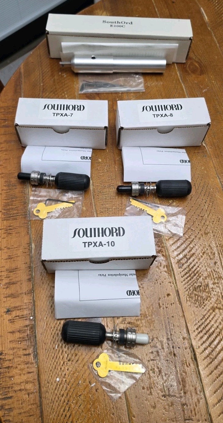 Vintage SouthOrd Electric Set E100C TPXA7 TPXA8 TPXA10 Locksmith 