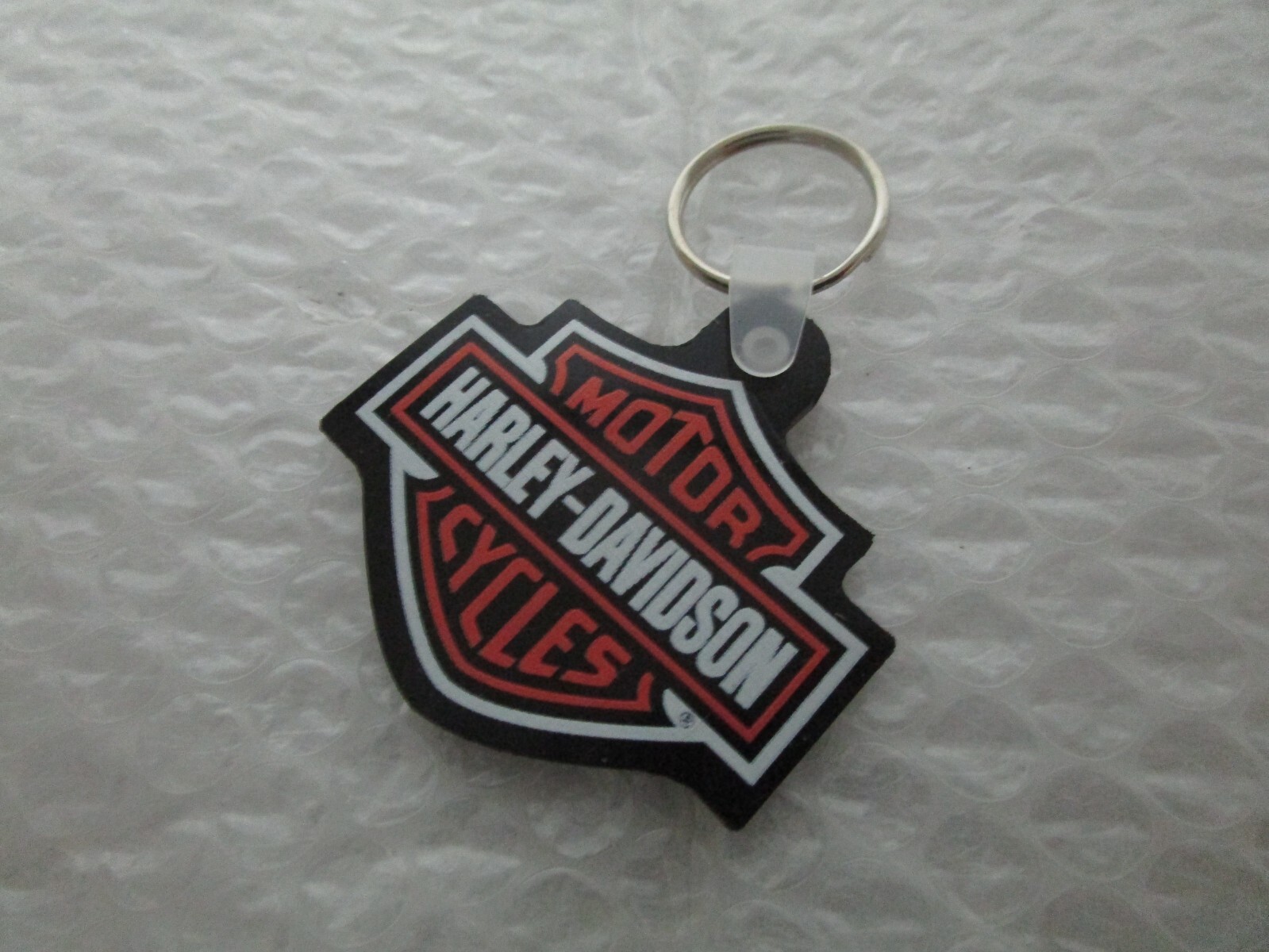Harley Davidson Bar & Shield Key Chain WIEBLERS HARLEY DAVIDSON DAVENPORT IOWA