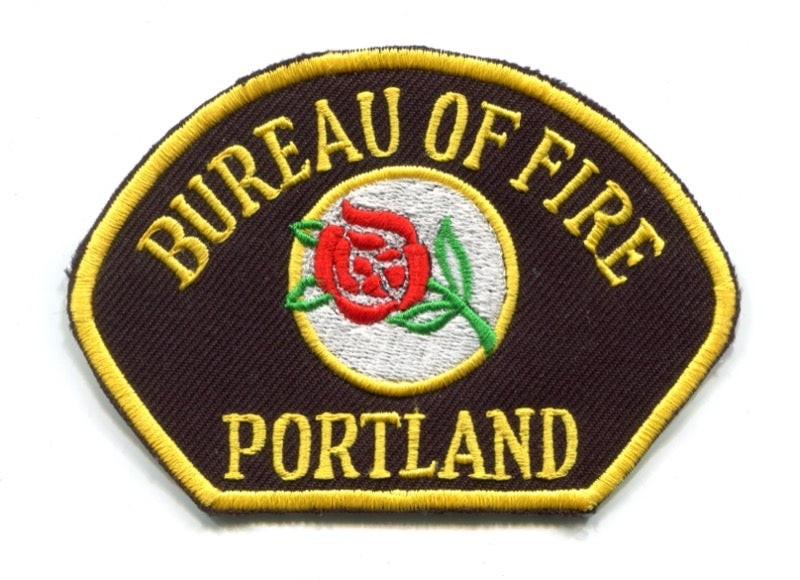 Portland Bureau of Fire Department Patch Oregon OR v2 Reproduction