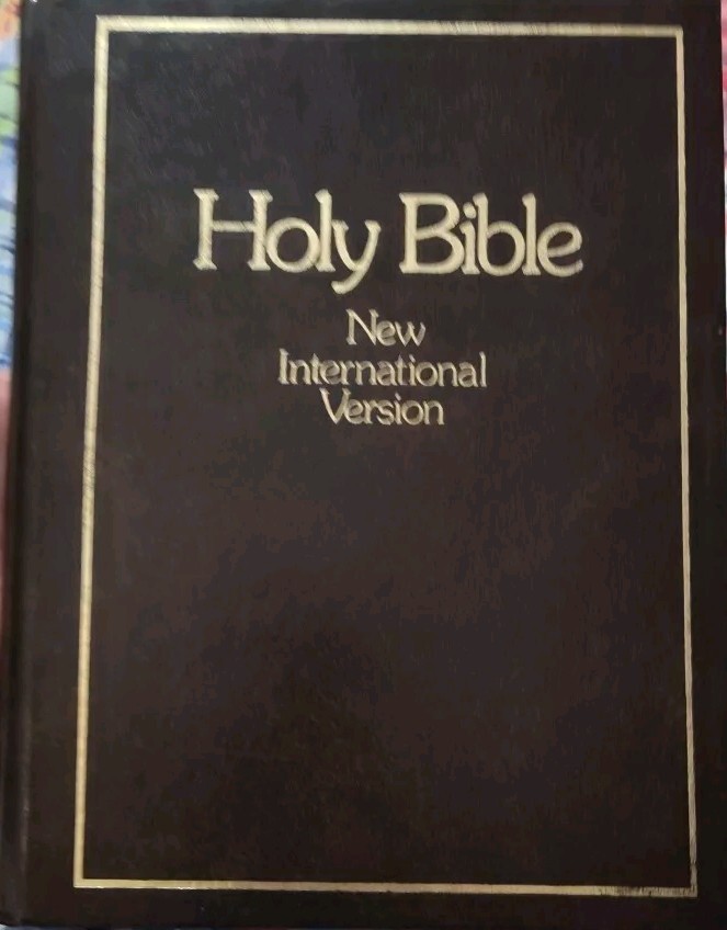 Vtg Holy Bible Concordance New International VERSION 1984 HARD COVER Perfect Con