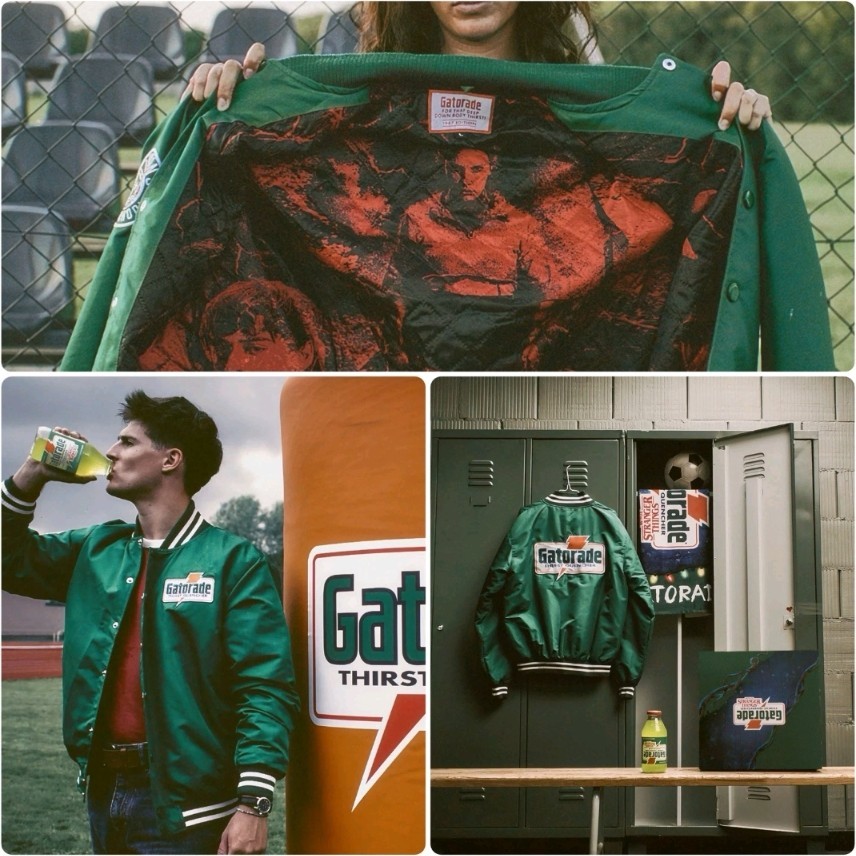 Gatorade x Stranger Things Upside Down Capsule Extra Large L Jacket