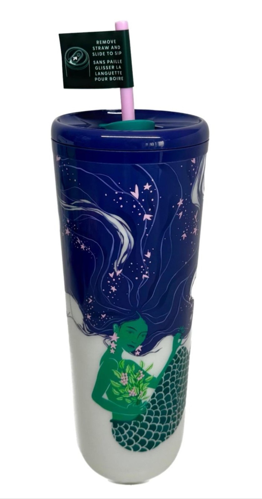 Starbucks - 2025 Siren Mermaid Pearlescent - Purple - 24oz Hot Cold Cup Tumbler