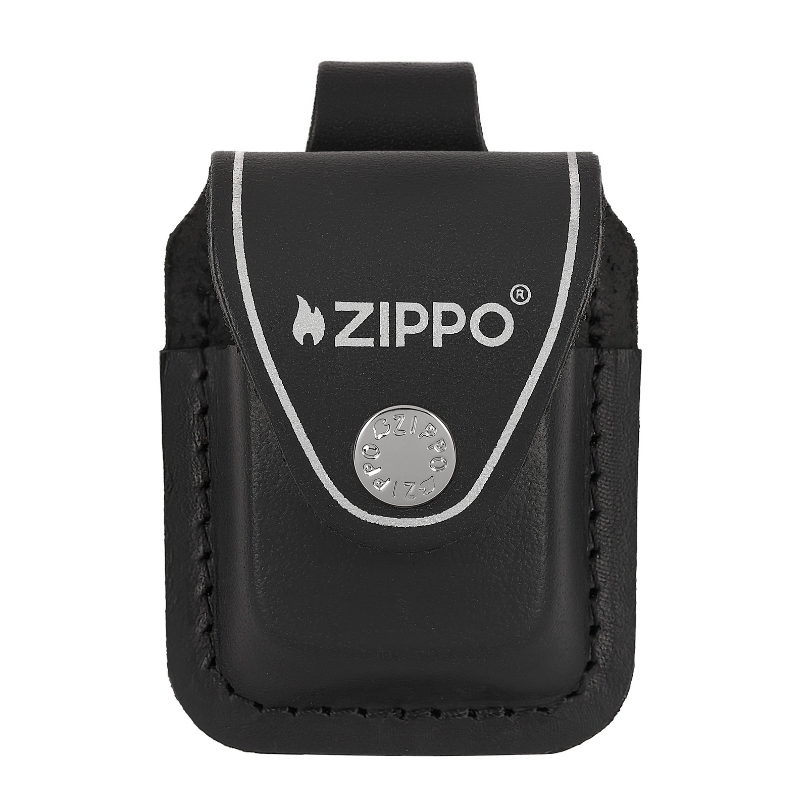 Zippo Black Loop Lighter Pouch, LPLBK