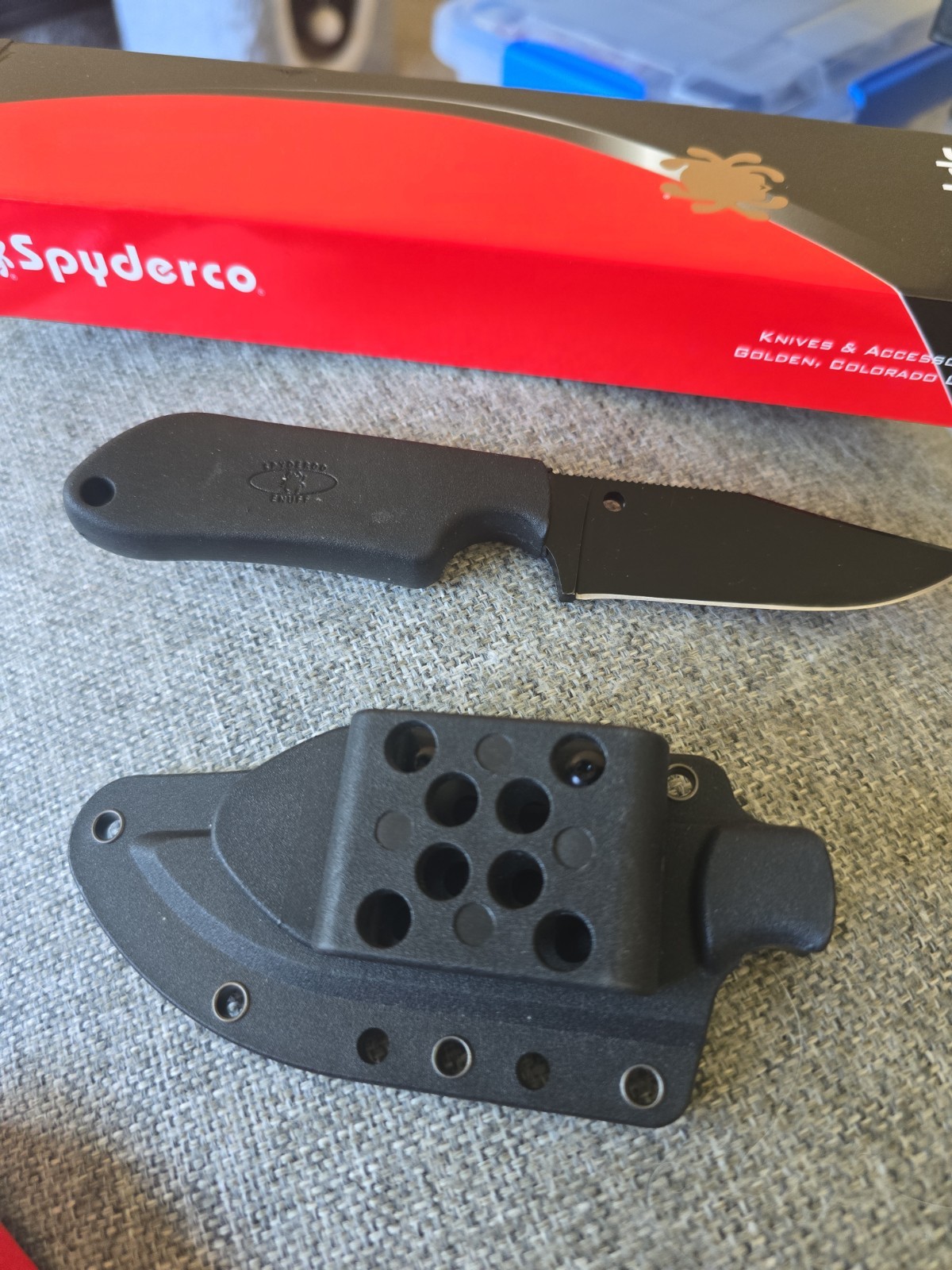 Spyderco Enough 2 Brand New In Original Packaging