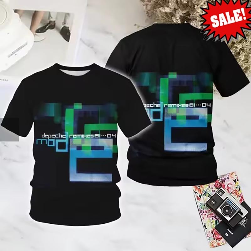 NEW Depeche Mode Band Album For Fans 3D All Size T Shirt CC367