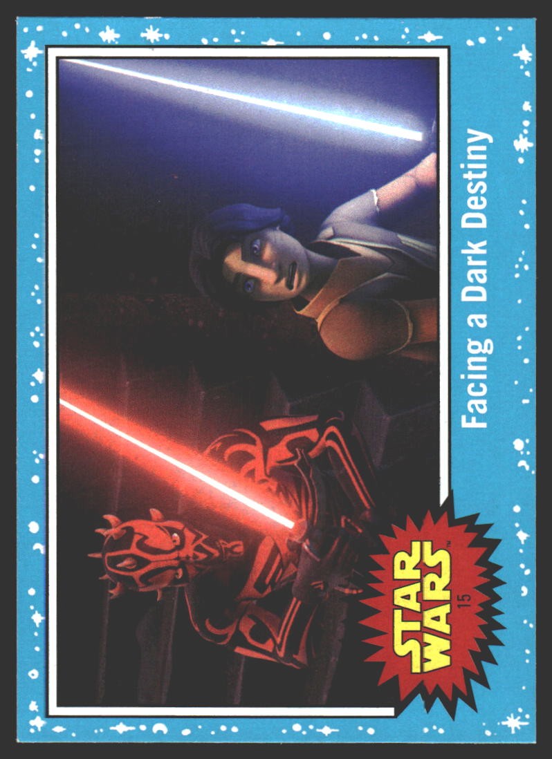 Facing a Dark Destiny #15 2017 Topps Star Wars Journey To The Last Jedi