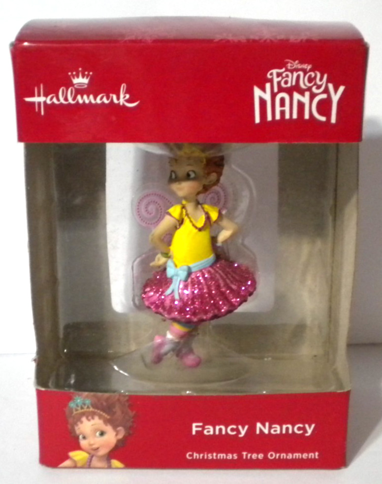 Fancy Nancy Hallmark Christmas Tree Ornament w/ Box Disney Junior