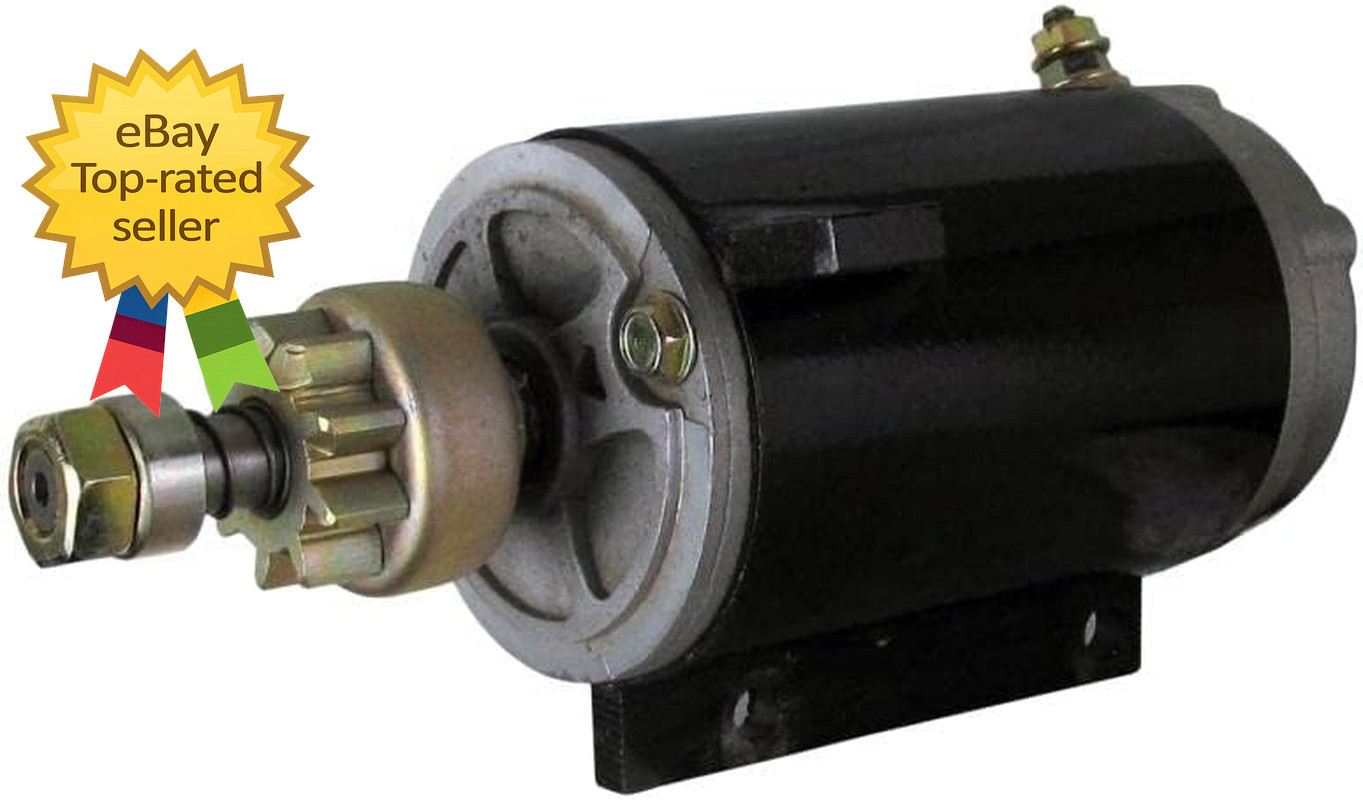 New Starter Compatible with OMC Johnson Evinrude Marine 40 75HP 1960-1997 E40 E4