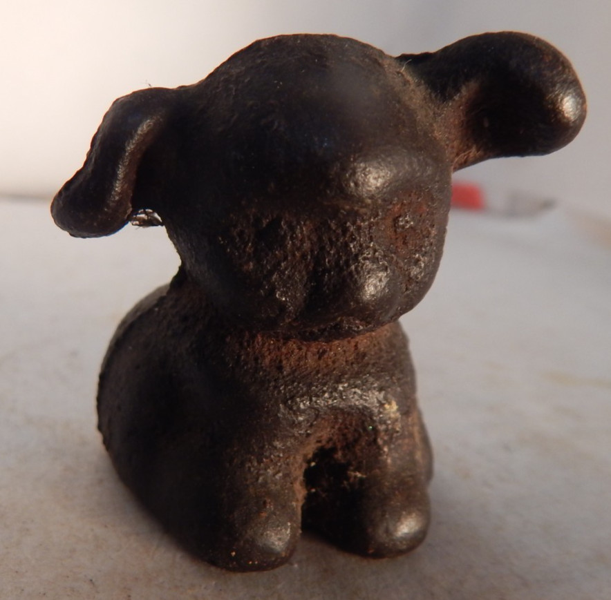 antique griswold cast iron dog 2