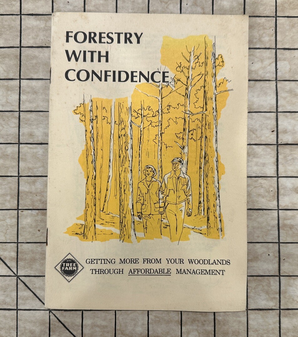 Forestry With Confidence Washington State Forest Service Pamphlet Vintage 
