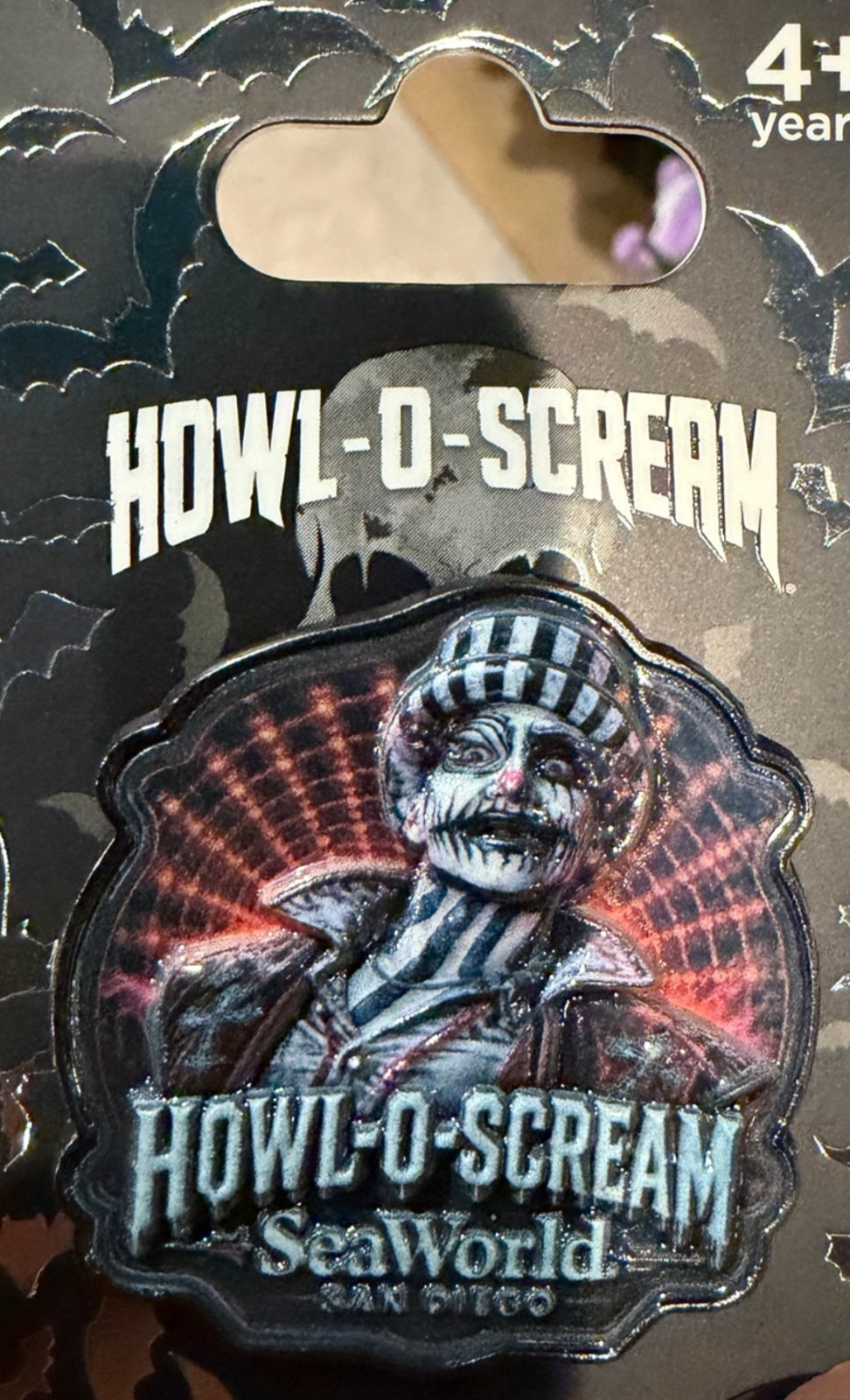 SeaWorld San Diego 2026 Howl-O-Scream The Ringmaster Pin