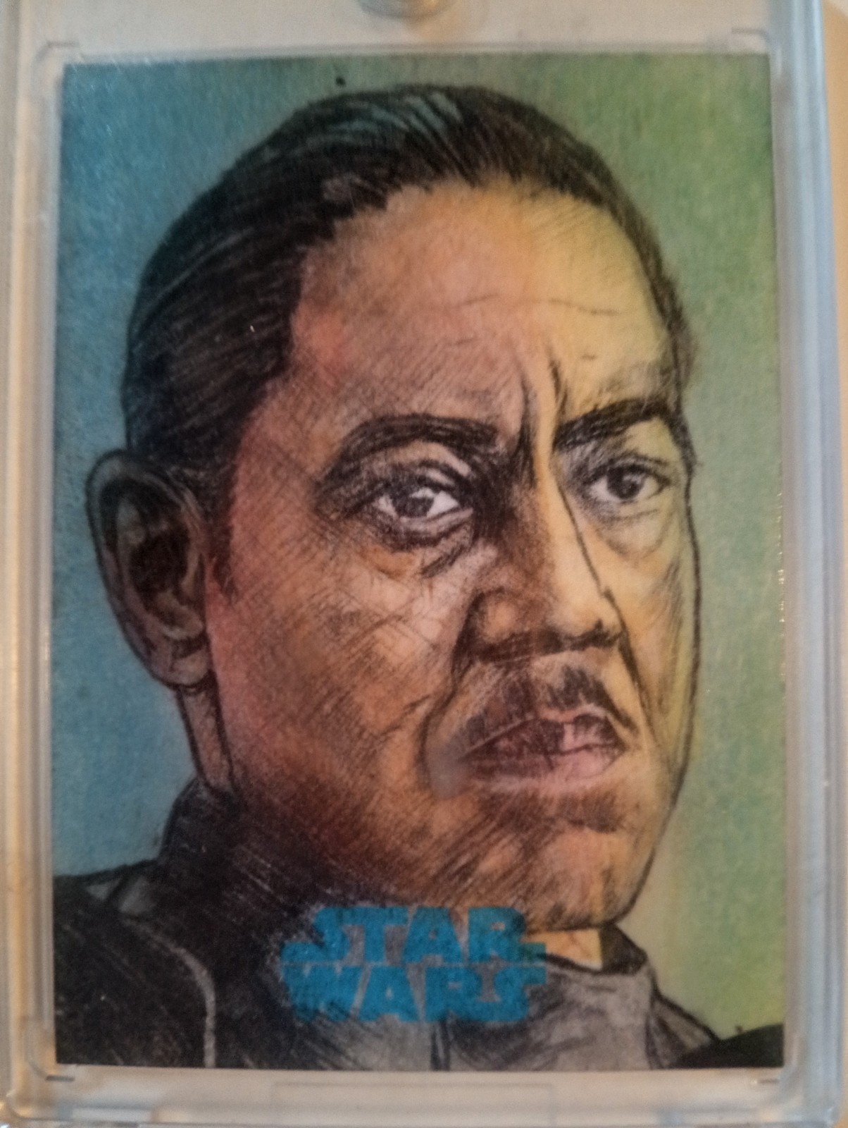 2020 TOPPS STAR WARS  MOFF GIDEON SKETCH CARD