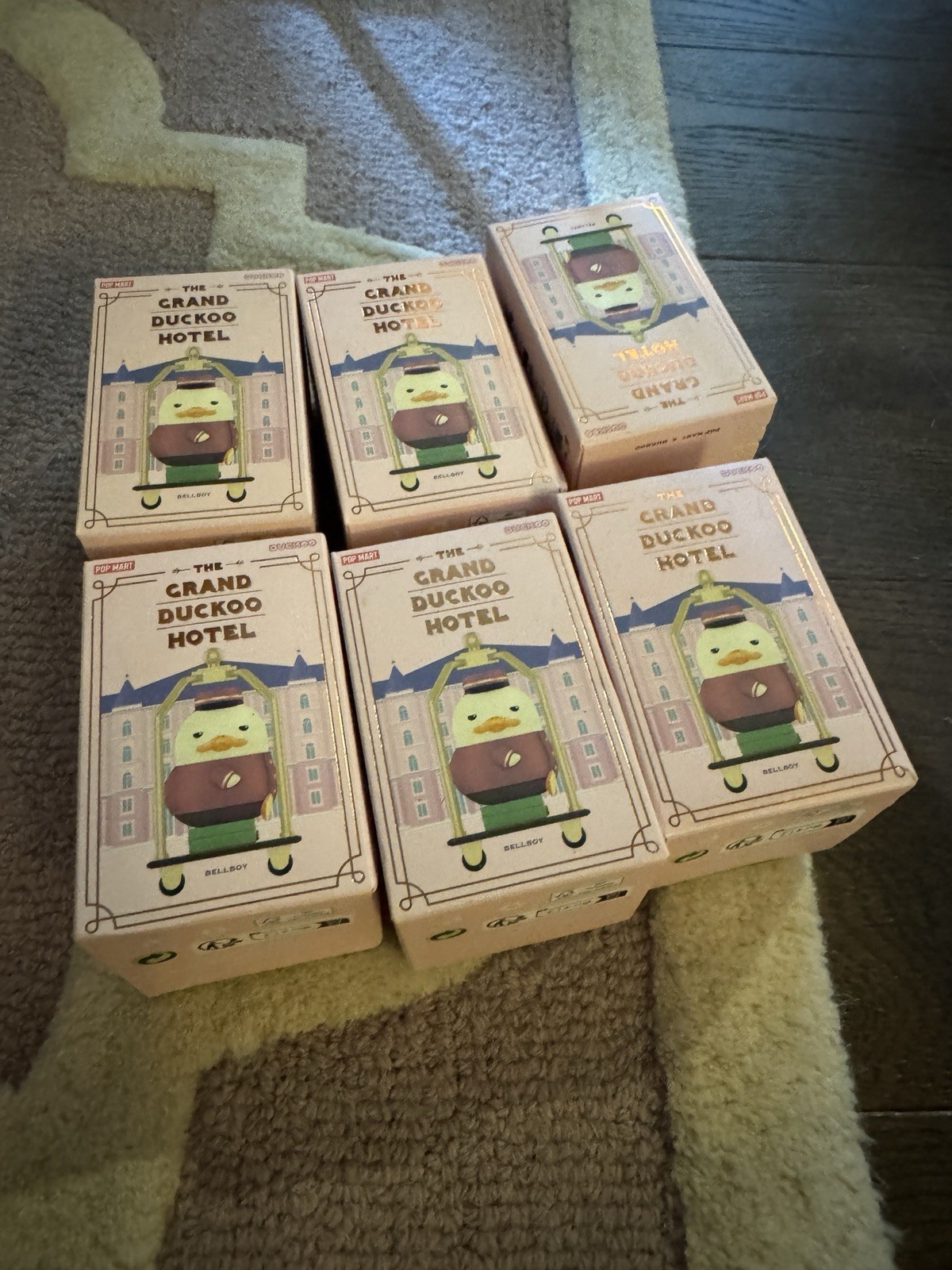 Pop Mart The Grand Duckoo Hotel Lot Of 6