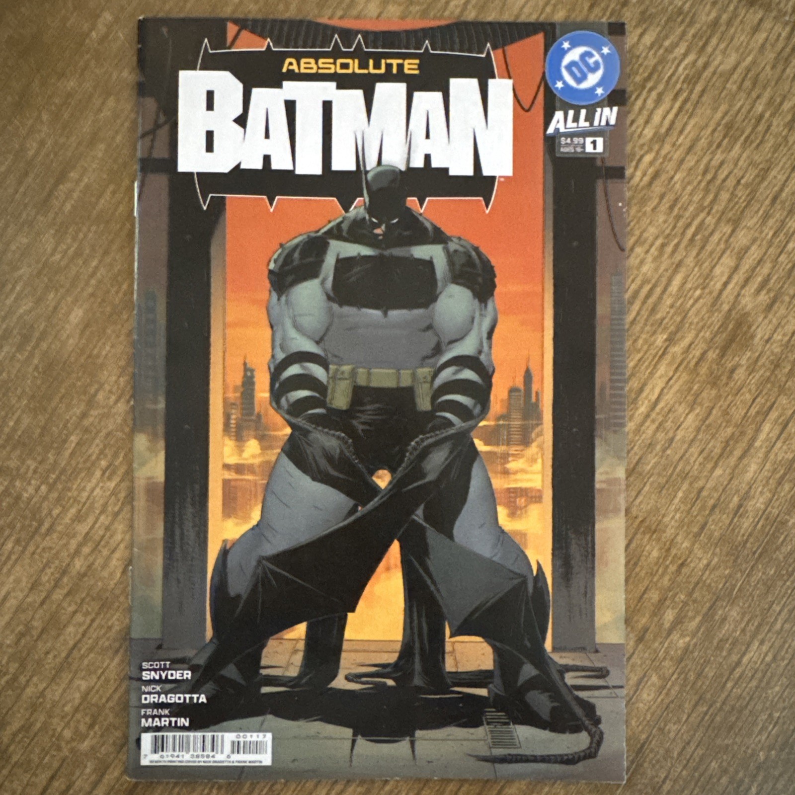 DC Comics Absolute Batman #1, 7th Print, New DC Comics Absolute Batman #1, 7th Print, New