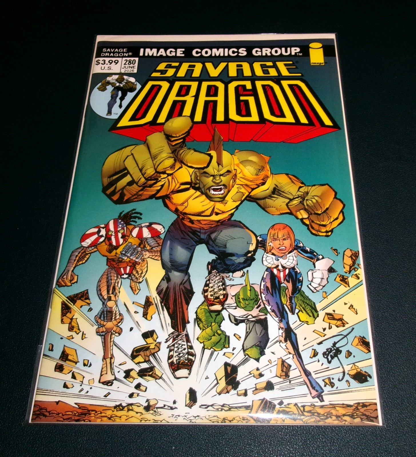 SAVAGE DRAGON #280 CVR B ERIK LARSEN 1ST PRINT NSFW IMAGE COMICS 2026 NM