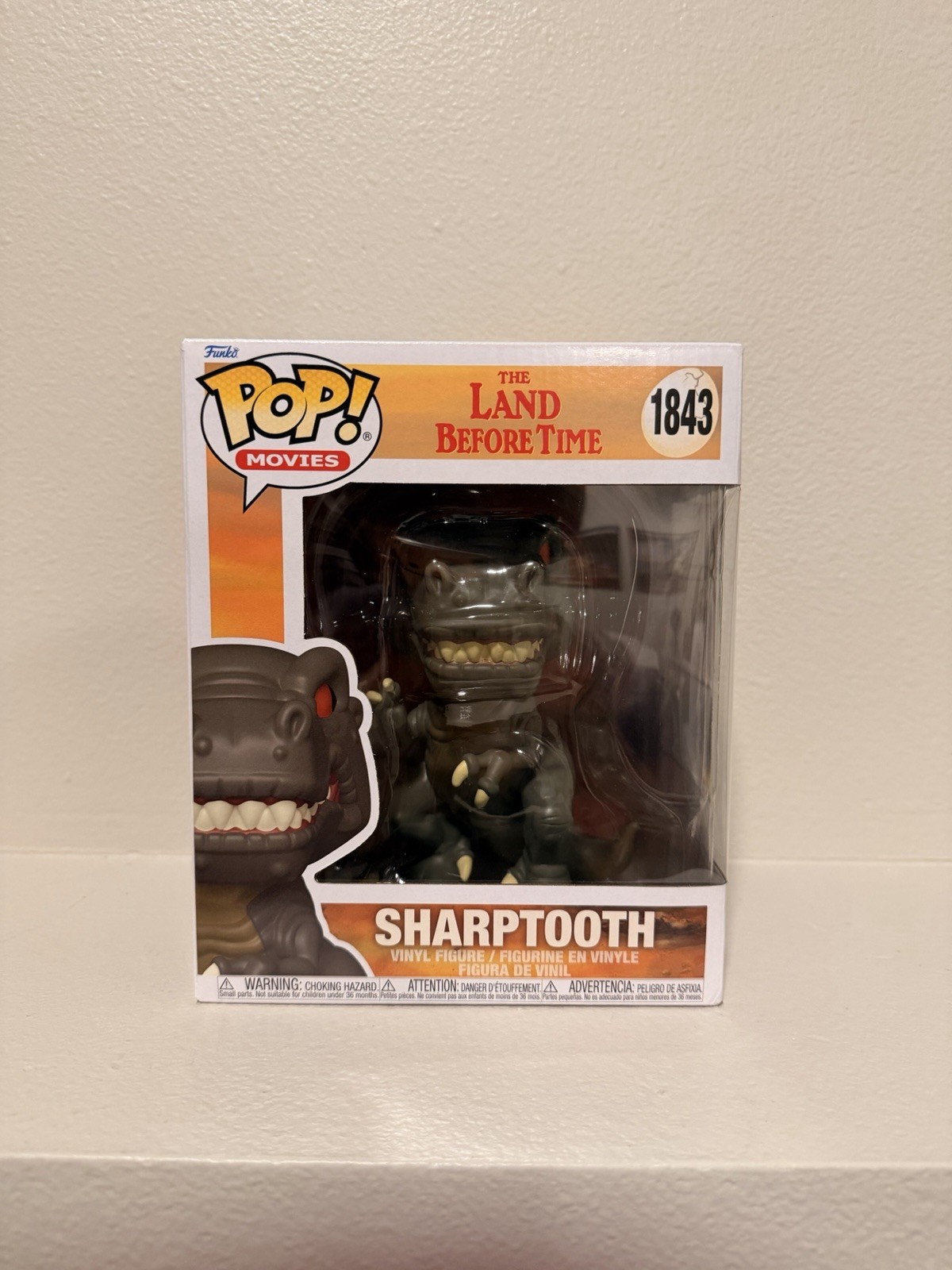 Funko Pop Vinyl Pop Movies The Land Before Time Sharptooth #1843 Figure