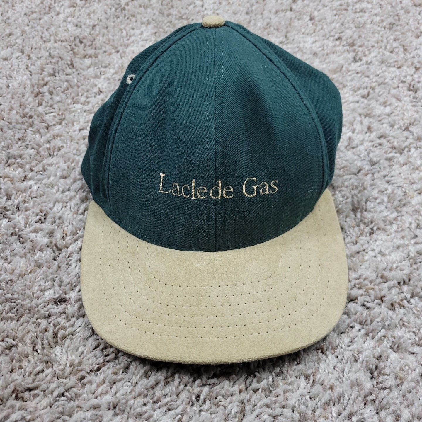 Vintage 1998 Laclede Gas Hat Cap Worker Uniform 