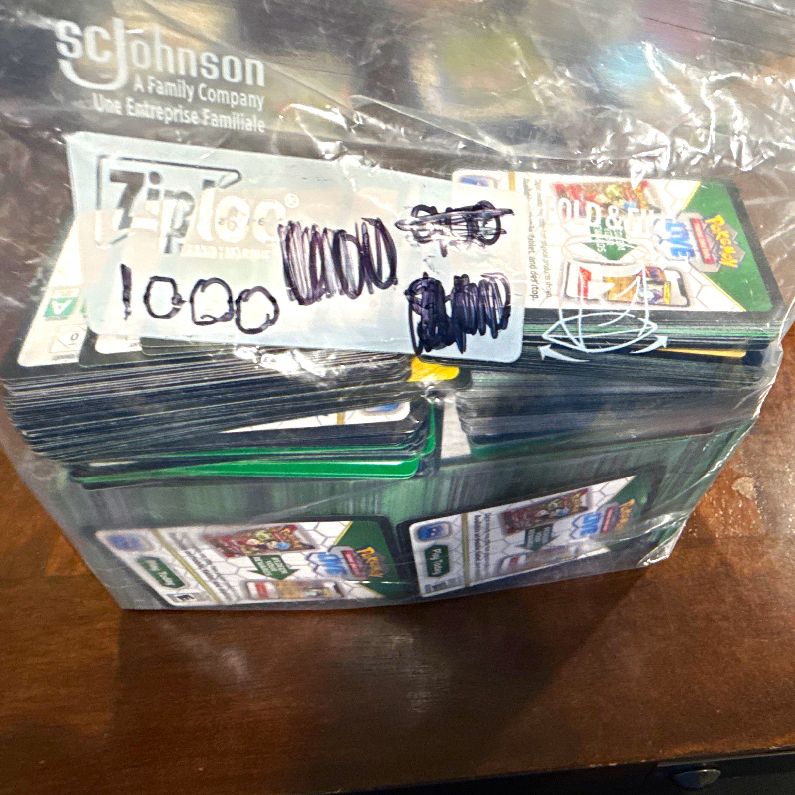 1000 - Pokémon Live Codes - 1000 Cards
