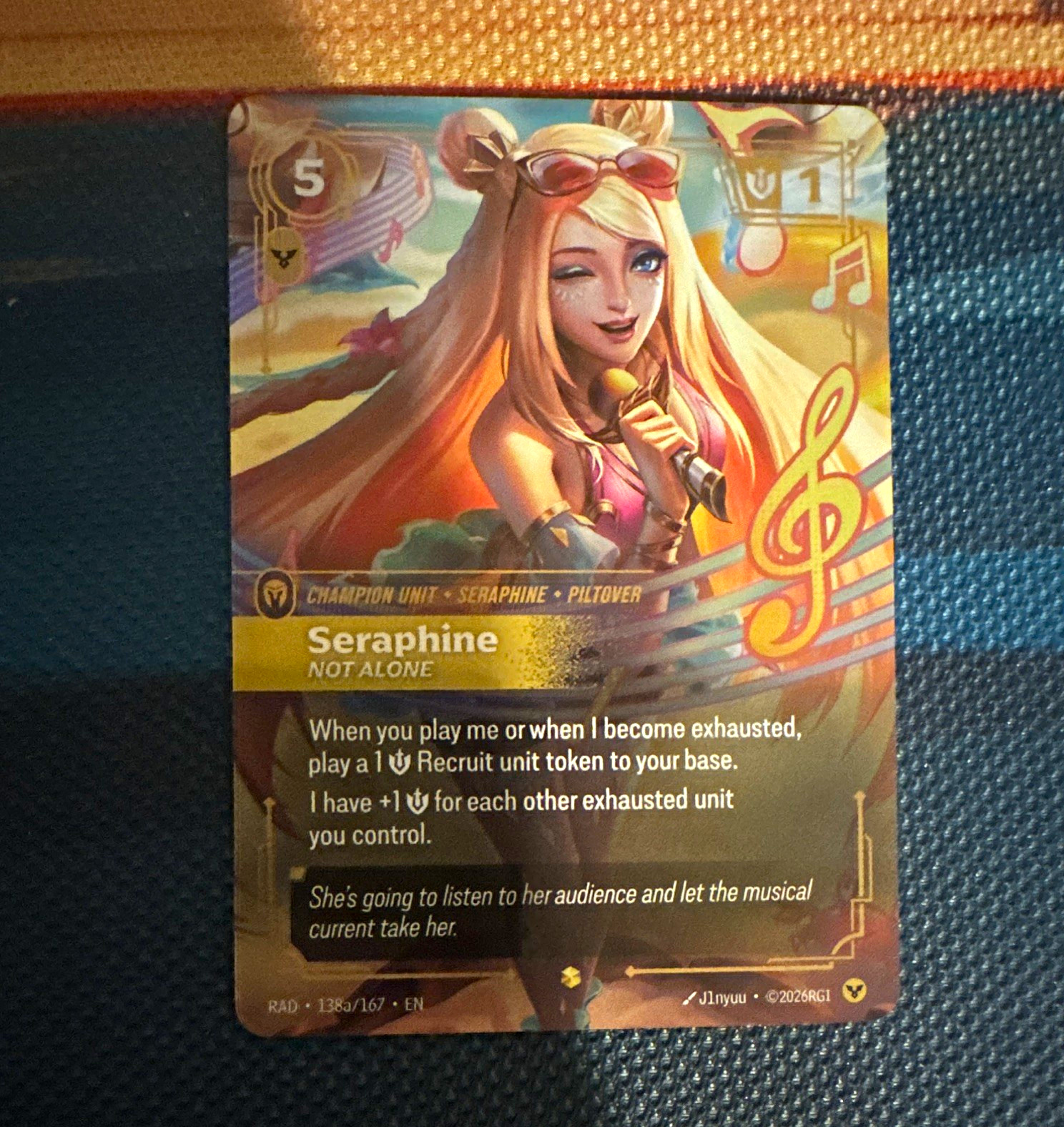 Riftbound: Origins League of Legends Seraphine \