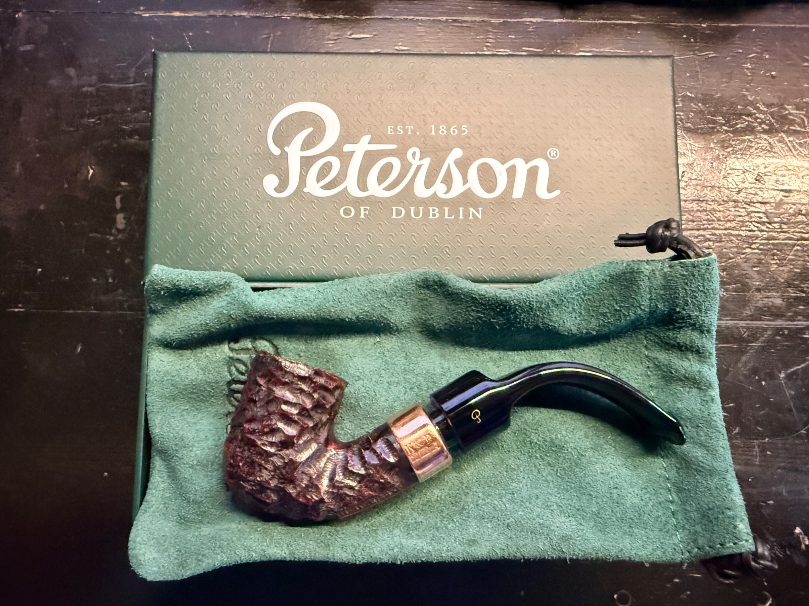 *New* Peterson’s Christmas 2026 Deluxe System 8s Rusticated Pipe -- Perfect